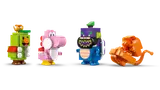 Prince Florian, Pink Yoshi, Spike, Fire Bro figures.