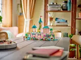 Castle displayed on a table.