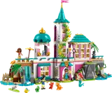 Front view of the LEGO Disney Princess Castle.