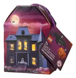 LEGO Halloween haunted house packaging box.