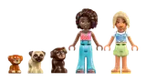 Friends mini-dolls and puppies.