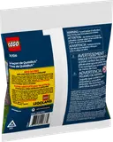 Back of LEGO Harry Potter 30706 polybag with legal text and warnings.