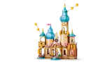 Castle facade with two minifigures.