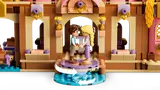 Rapunzel and Flynn dancing.