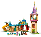Open view of Rapunzel's Tower and Tavern interiors.