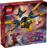 Ninjago 71833 box back features.