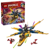 LEGO Ninjago 71833 jet with box art.
