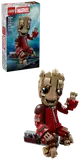 LEGO Groot set box and figure.