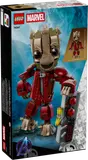 LEGO Groot set box back.