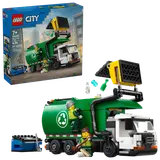 LEGO Recycling Truck with its box, showing set details.
