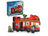 LEGO City 60407 box and assembled bus.
