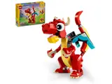 LEGO Red Dragon with box.