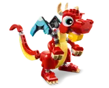 LEGO Dragon rear view.