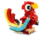 LEGO Creator Parrot build.