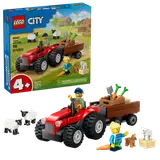 LEGO City 60461 box and assembled farm set.