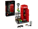 LEGO Ideas Telephone Box set and box.