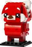 Front view Red Panda Mei BrickHeadz.