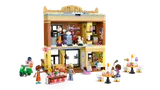 Open-back view of LEGO Friends Restaurant.