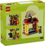 LEGO 40907 box back with dimensions.