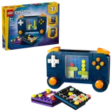 LEGO Creator 3-in-1 Retro Gaming Console box and build.
