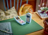 Flip phone and candybar phone together.