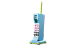 Brick-built candybar phone.