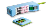 Brick phone keypad detail.