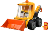 LEGO City Construction Loader with minifigure.