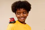 Fire Truck on shoulder.