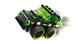 Gaming Race Car turning rapidly.