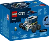 Back of Police Truck 60481 box.