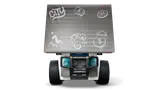 Police Truck rear with graffiti.