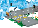 Road plates with city overlay.