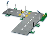 LEGO road T-junction.