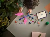Child building Rontu dragon.