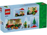 LEGO Santa's Delivery Truck 40746 box back with features.