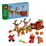 LEGO Santa's Holiday Adventure set components