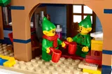 Elves in the post office interior.