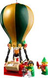Hot air balloon, elf pilot.