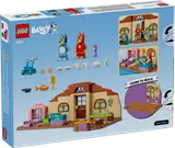 Back of LEGO Bluey set box.