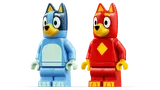 Bluey and Rusty figures.