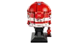 Rear view of LEGO Leclerc Helmet.