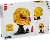 Back of LEGO Hamilton helmet box.