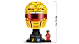 LEGO Lewis Hamilton helmet height dimensions.