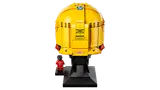 Back of LEGO Lewis Hamilton helmet.