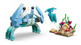 LEGO crab and jellyfish alternate build.
