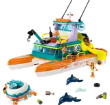 Sea Rescue Boat set components.