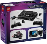LEGO SEGA Mega Drive box back features.