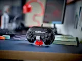 Controller on desk display.