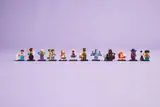 Series 27 minifigures in a row.